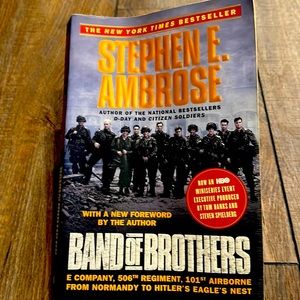 BAND OF BROTHERS Paperback Book Stephen Ambrose
